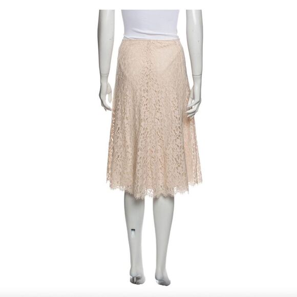 Lewit Lace Pattern knee length skirt SZ 10 - Picture 3 of 7